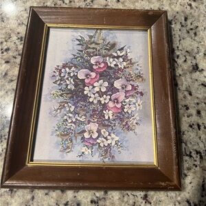 Vintage floral picture